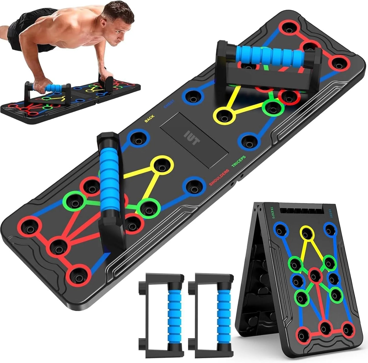 Multifunctional pushup board