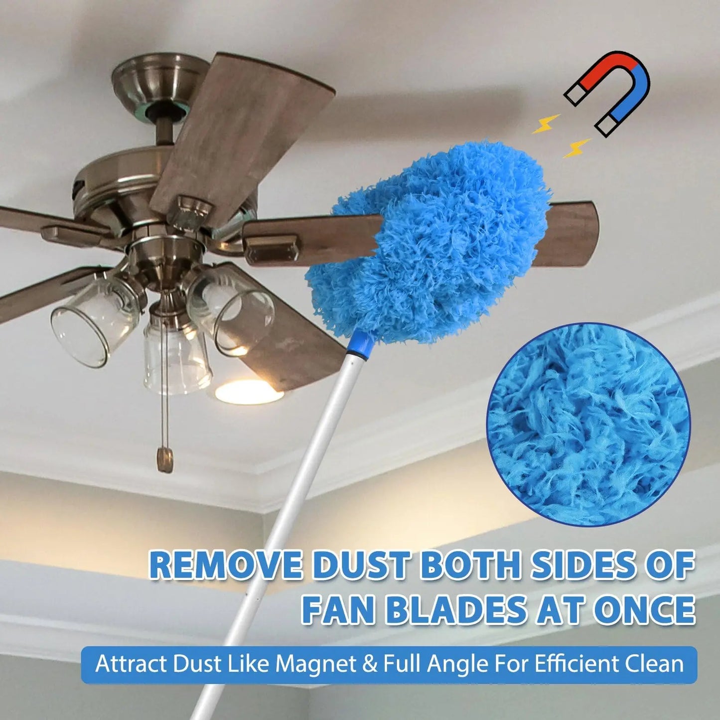 Microfiber Fan Cleaning Duster