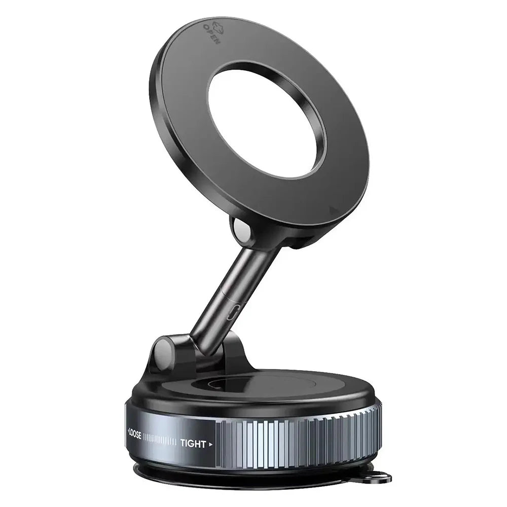 Magnetic Foldable Phone Holder with Vacuum Lock