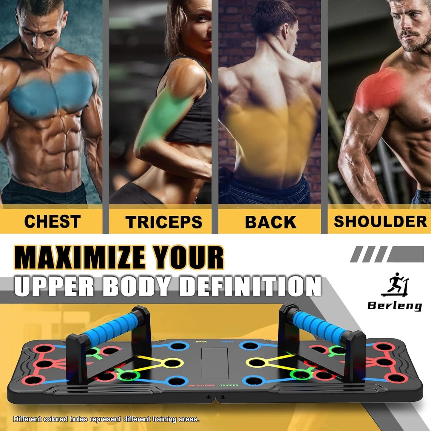 Multifunctional pushup board