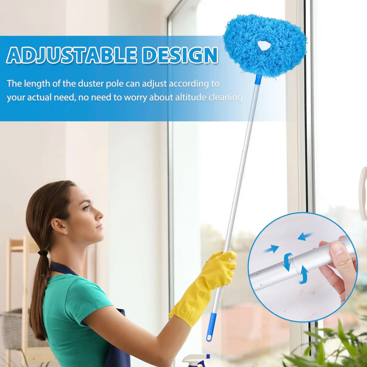 Microfiber Fan Cleaning Duster